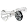 14mm Male Red Eye Glass Cone Pull-Out w/ Leaf Handle Bowl - Image 5